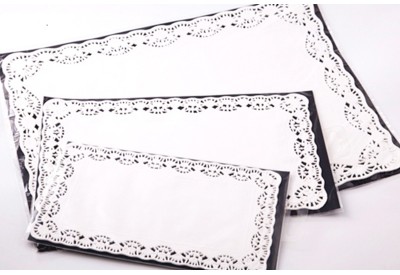 Sandwich Lace Paper Doyleys (12 x 8" / 30 x 20cm) pack of 15